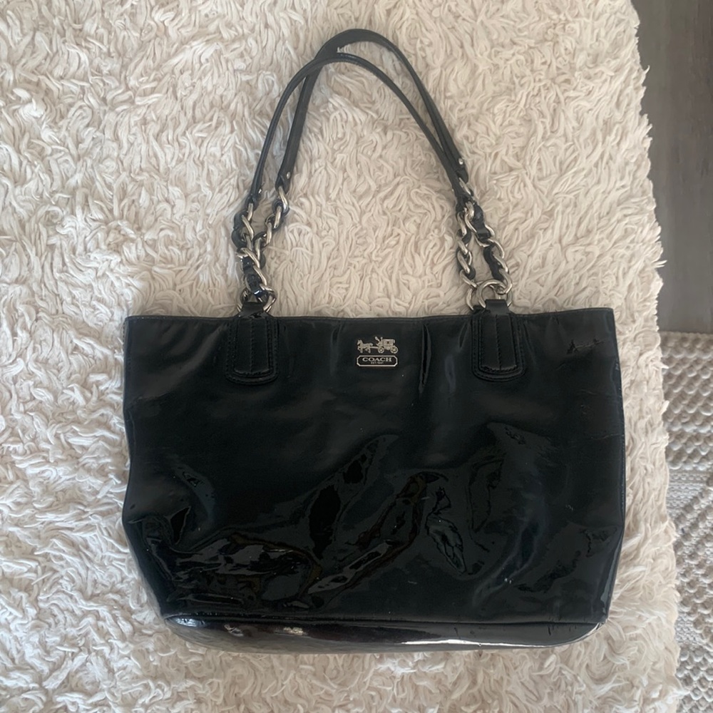 Black Coach Tote